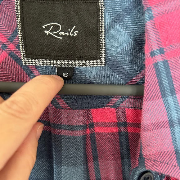 Rails Hunter Plaid Button Up Shirt - Picture 3 of 3